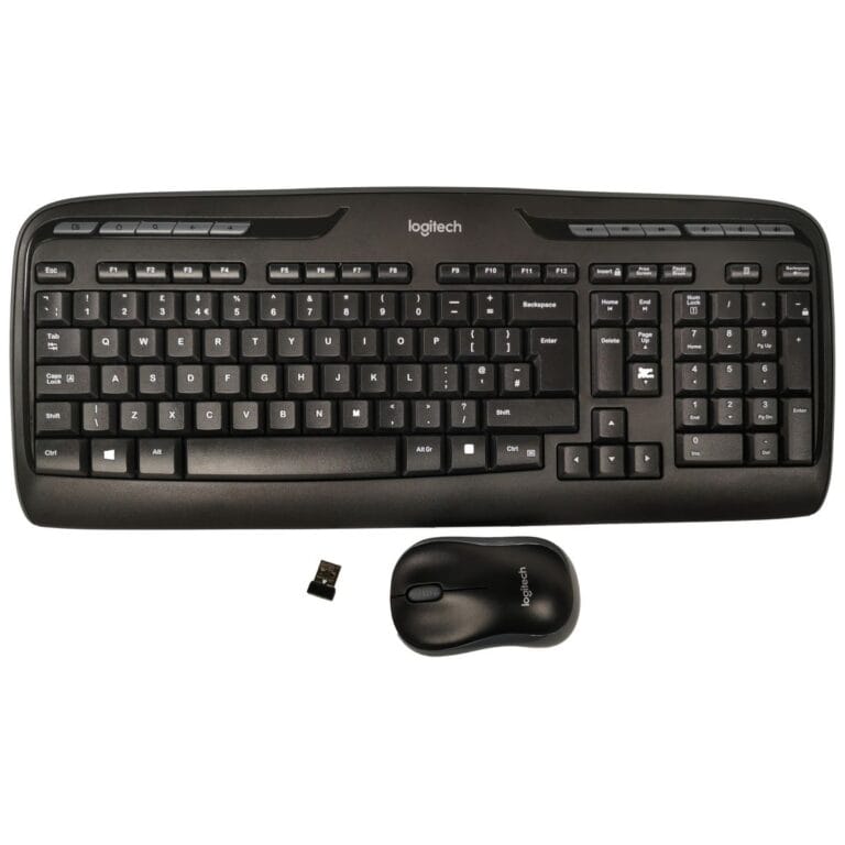 Cordless Keyboard + Mouse LOGITECH MK330